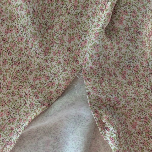 RESA Smocked Floral Camisole - Cream and Pink - Picture 4 of 4